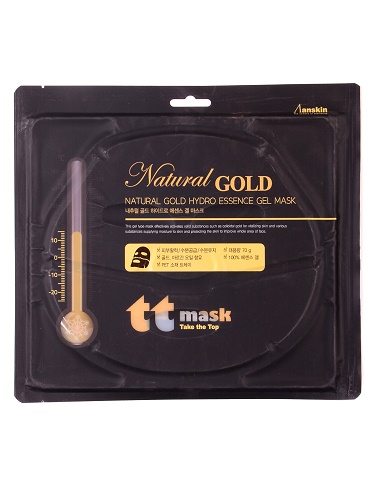 ANSKIN NATURAL HYDRO ESSENCE Гидрогелевая маска для лица с экстрактом золота, 70г